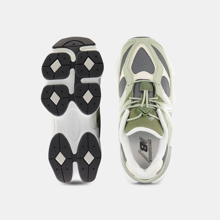 New Balance Kids' 9060 Shoes Green New Balance Kids' 9060 Shoes Green image number 4