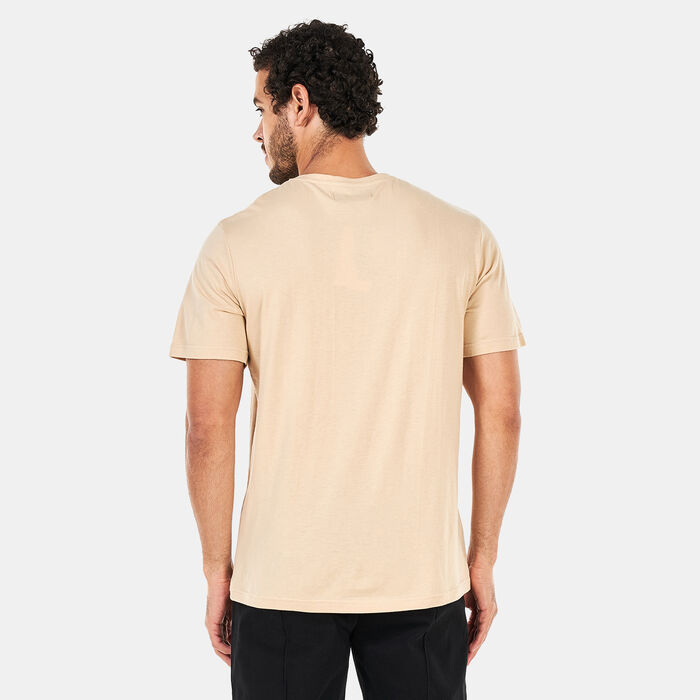 Tee Library Men's Supima Straight Hem T-Shirt Beige Tee Library Men's Supima Straight Hem T-Shirt Beige image number 1