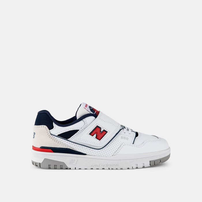 New Balance Kids' BB550 Shoes White New Balance Kids' BB550 Shoes White image number 0