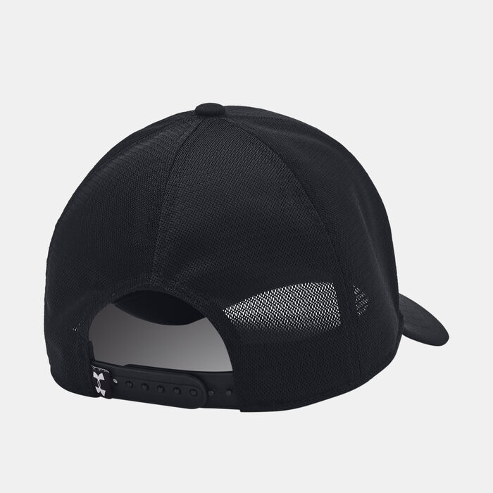 Under Armour Men's Project Rock Trucker Cap Black Under Armour Men's Project Rock Trucker Cap Black image number 1
