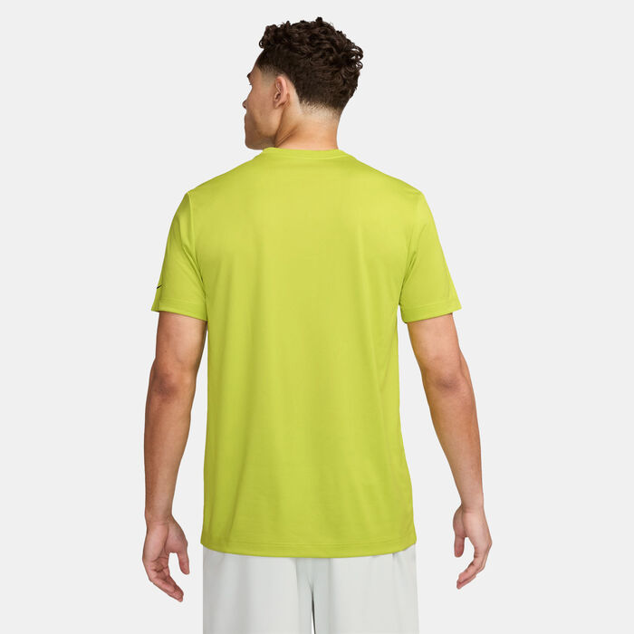 Nike Men's Dri-FIT Training T-Shirt Green Nike Men's Dri-FIT Training T-Shirt Green image number 1