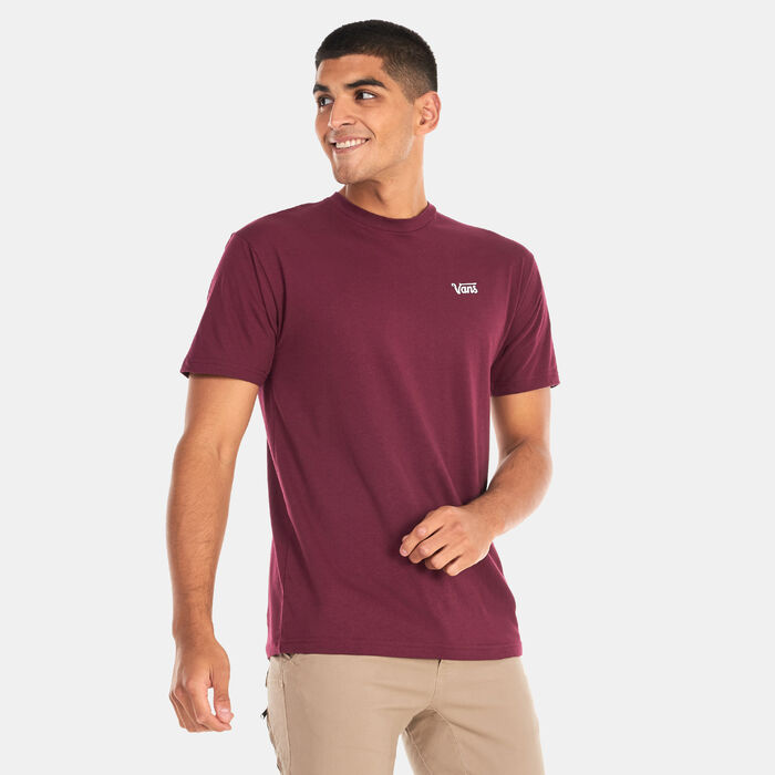 Vans Men's Mini Script-B T-Shirt Red Vans Men's Mini Script-B T-Shirt Red image number 0