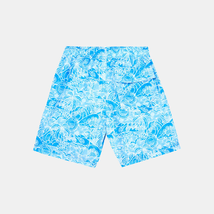 Speedo Kids' Printed 15-inch Swim Shorts Blue image number 1