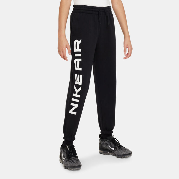 Nike Kids' Sportswear Club Air Fleece Pants (Older Kids) Black Nike Kids' Sportswear Club Air Fleece Pants (Older Kids) Black image number 0