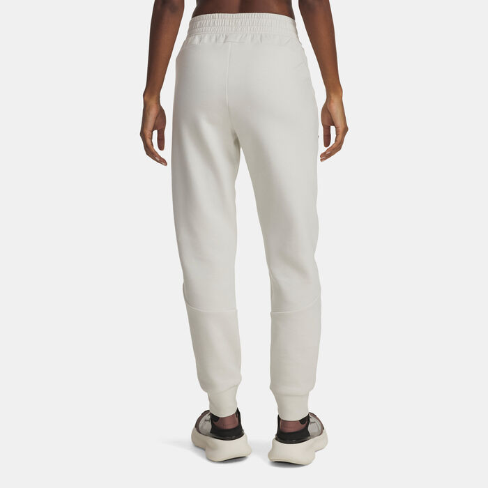 Under Armour Women's Unstoppable Fleece Joggers White image number 1