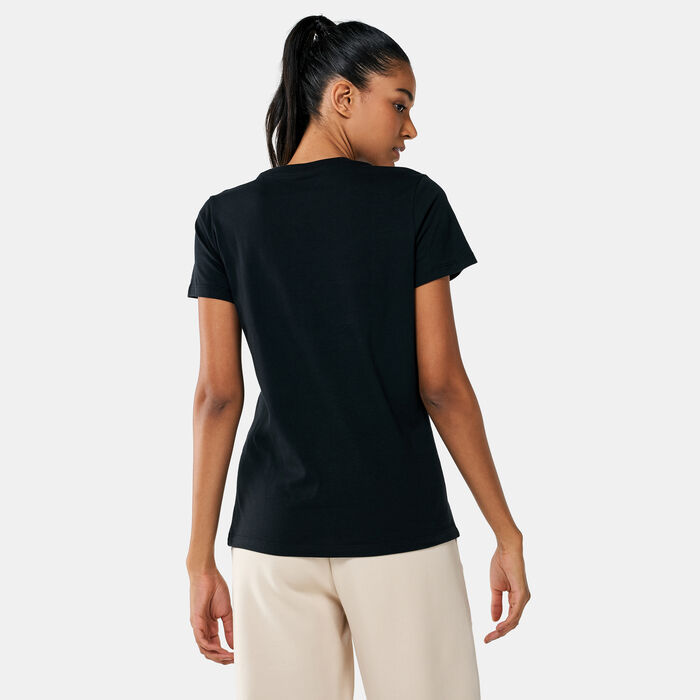 Nike Women's Sportswear Shine JDI T-Shirt Black Nike Women's Sportswear Shine JDI T-Shirt Black image number 1