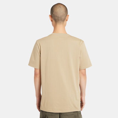 Timberland Men's Linear Logo T-Shirt Green
