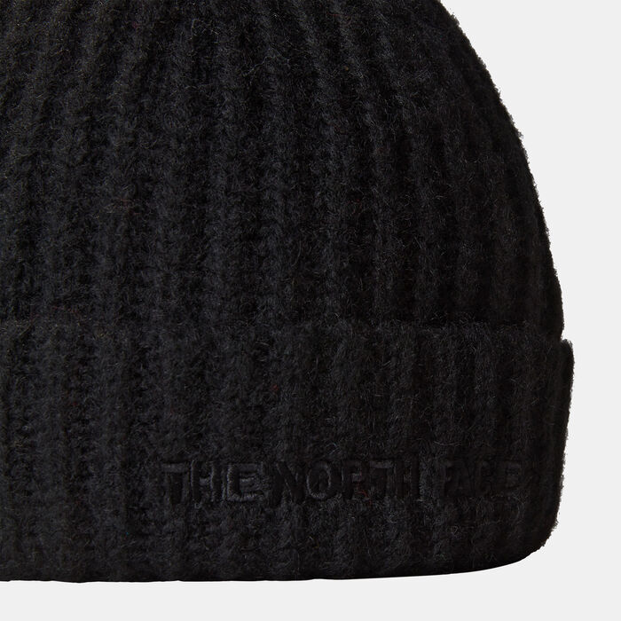 The North Face Fohair Cabin Beanie White The North Face Fohair Cabin Beanie White image number 1