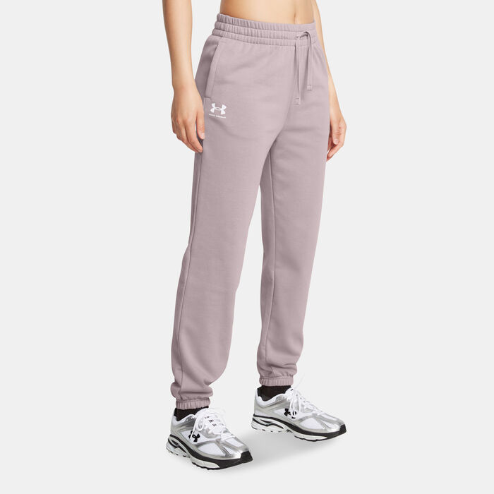 Under Armour Women's Rival Sweatpants Grey Under Armour Women's Rival Sweatpants Grey image number 0