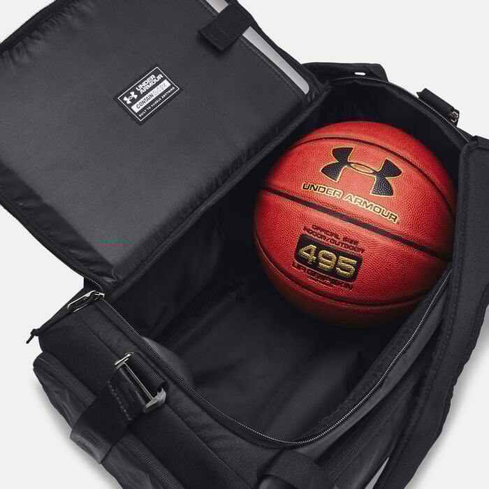 Under Armour Contain Duo Backpack Duffle Bag Black Under Armour Contain Duo Backpack Duffle Bag Black image number 3