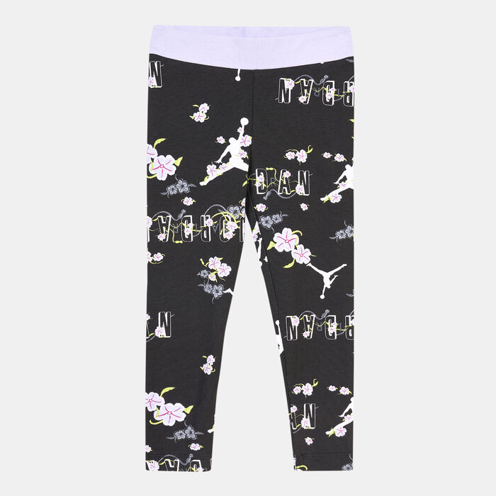 Jordan Kids' Air Garden High-Rise Leggings (Younger Kids) Black Jordan Kids' Air Garden High-Rise Leggings (Younger Kids) Black image number 0