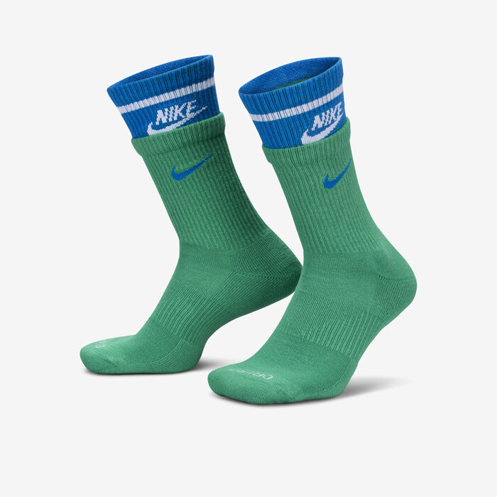Nike Everyday Plus Cushioned Crew Socks Green Nike Everyday Plus Cushioned Crew Socks Green image number 0