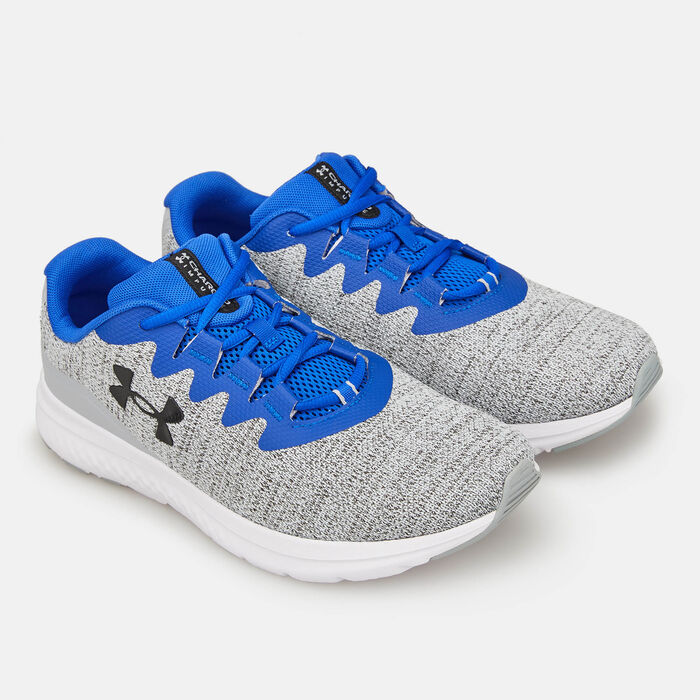 Under Armour Men's UA Charged Impulse 3 Knit Running Shoe Grey Under Armour Men's UA Charged Impulse 3 Knit Running Shoe Grey image number 2