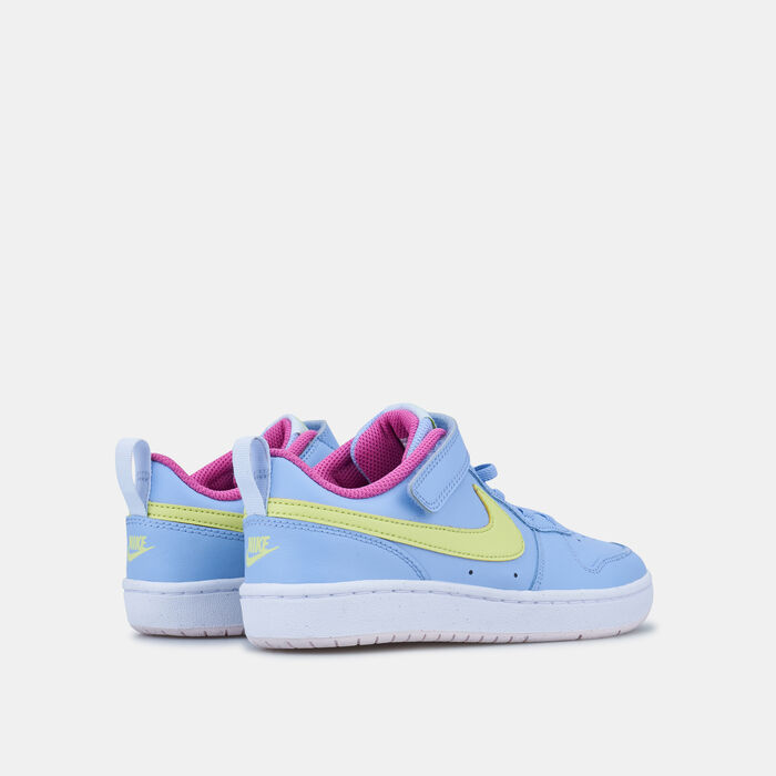 Nike Kids' Court Borough Low 2 Shoe (Younger Kids) Blue Nike Kids' Court Borough Low 2 Shoe (Younger Kids) Blue image number 2