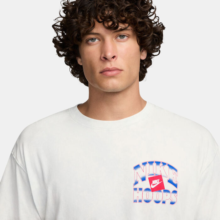 Nike Men's Max90 Basketball T-Shirt Ivory Nike Men's Max90 Basketball T-Shirt Ivory image number 2