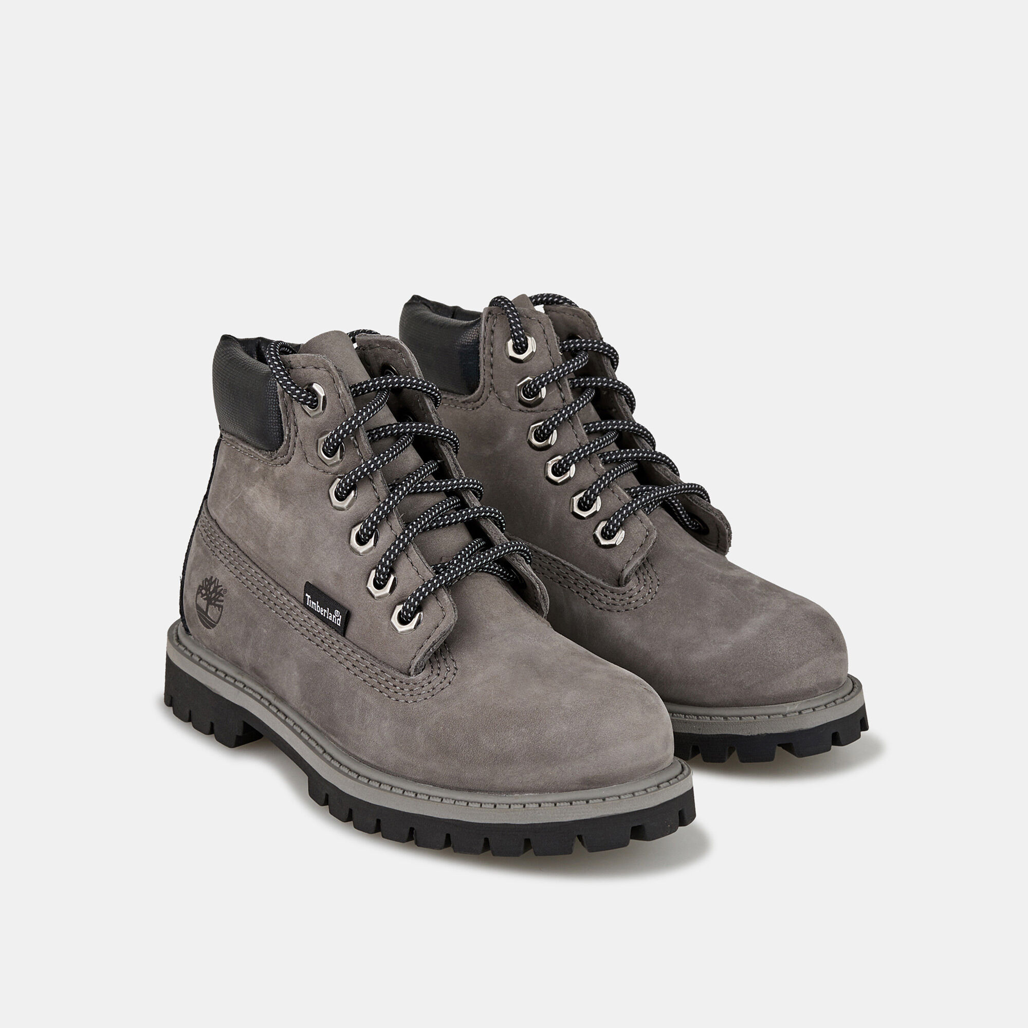 Childrens grey timberland boots on sale