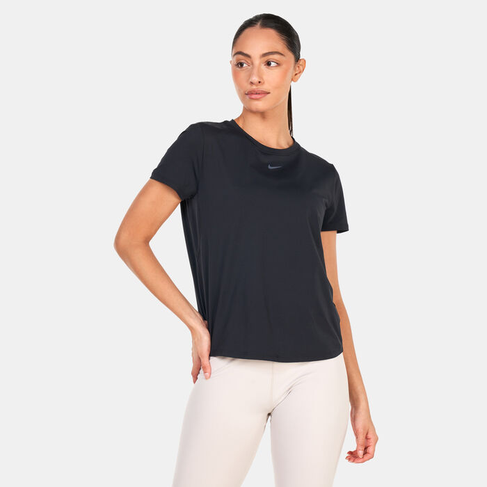 Nike Women's One Classic Dri-FIT Training T-Shirt Black image number 0