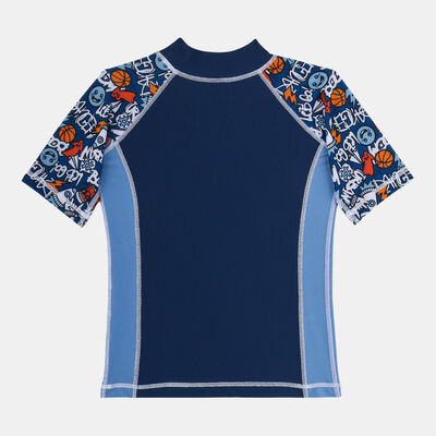 COEGA Kids' Swimming Rashguard Blue