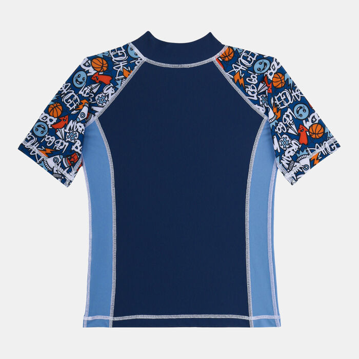 COEGA Kids' Swimming Rashguard Blue COEGA Kids' Swimming Rashguard Blue image number 1