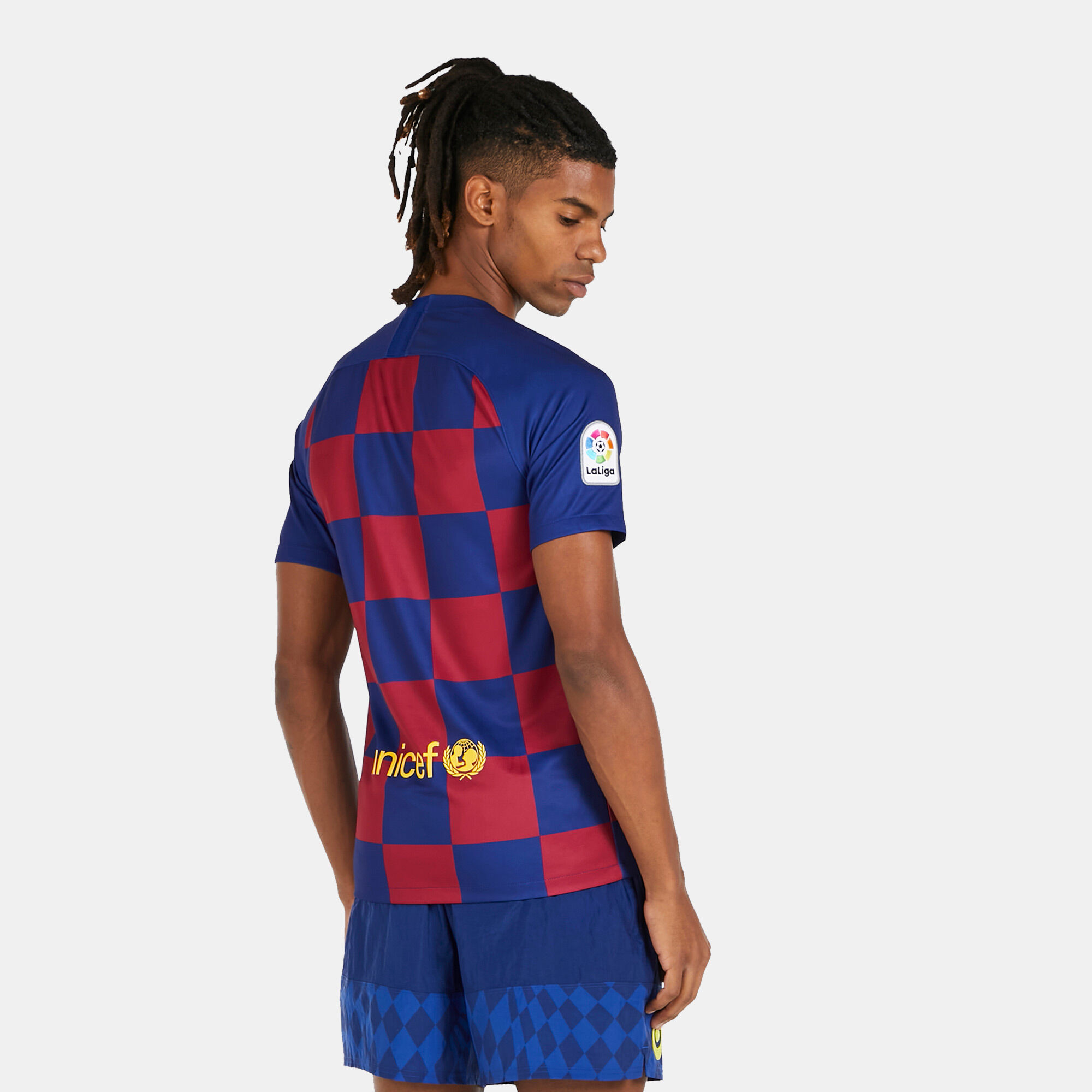 Men s FC Barcelona Stadium Home Jersey T Shirt 2019 20