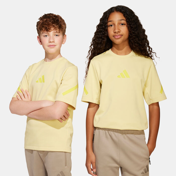adidas Kids' Z.N.E. T-Shirt yellow adidas Kids' Z.N.E. T-Shirt yellow image number 3