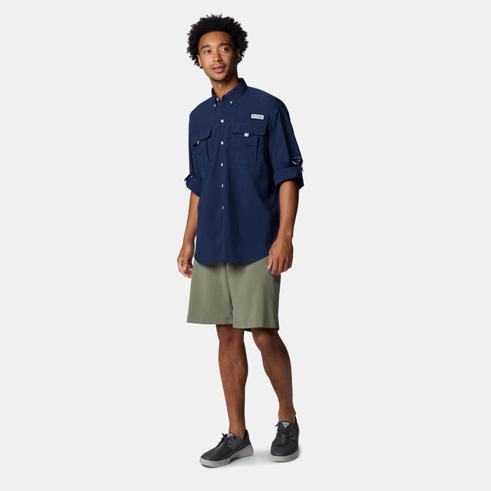 Columbia Men's Bahama™ II Long Sleeve Shirt Blue Columbia Men's Bahama™ II Long Sleeve Shirt Blue image number 2