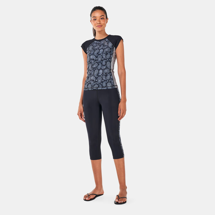 COEGA Women's Printed Rashguard Pink COEGA Women's Printed Rashguard Pink image number 2