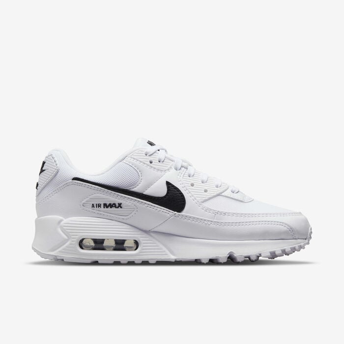 Nike Women's Air Max 90 Shoes White Nike Women's Air Max 90 Shoes White image number 3