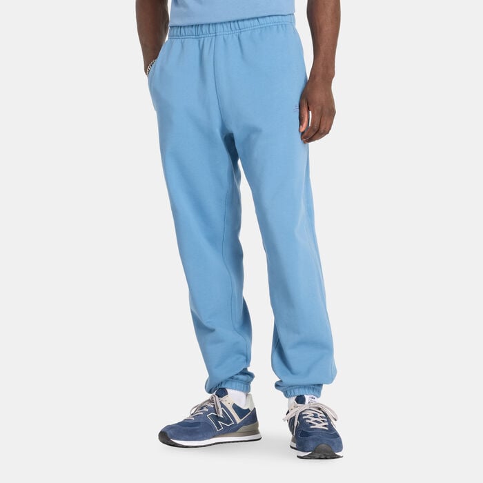 New Balance Men's Athletics French Terry Sweatpants Blue New Balance Men's Athletics French Terry Sweatpants Blue image number 0