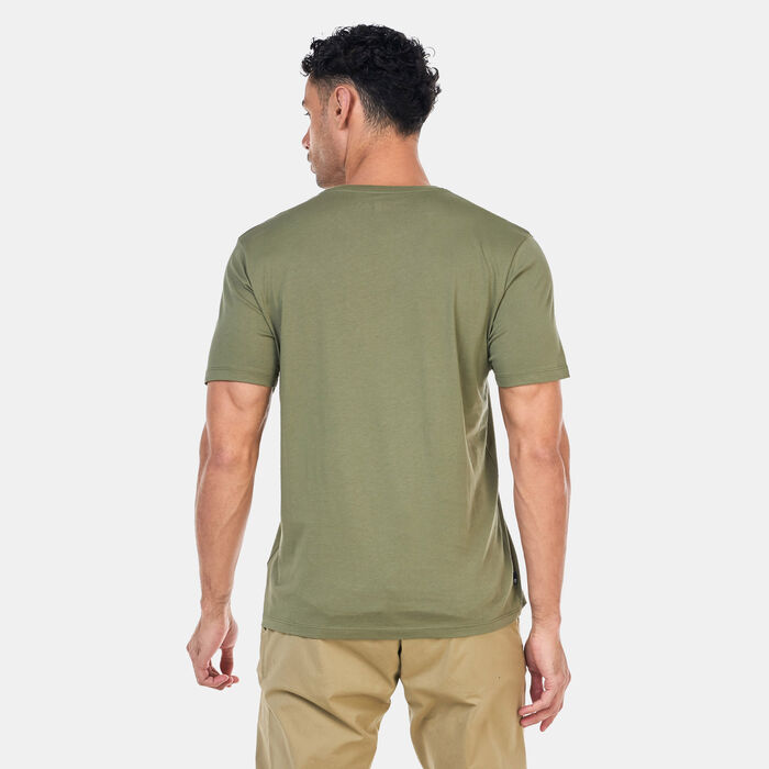 Timberland Men's Camo Print T-Shirt Green image number 1