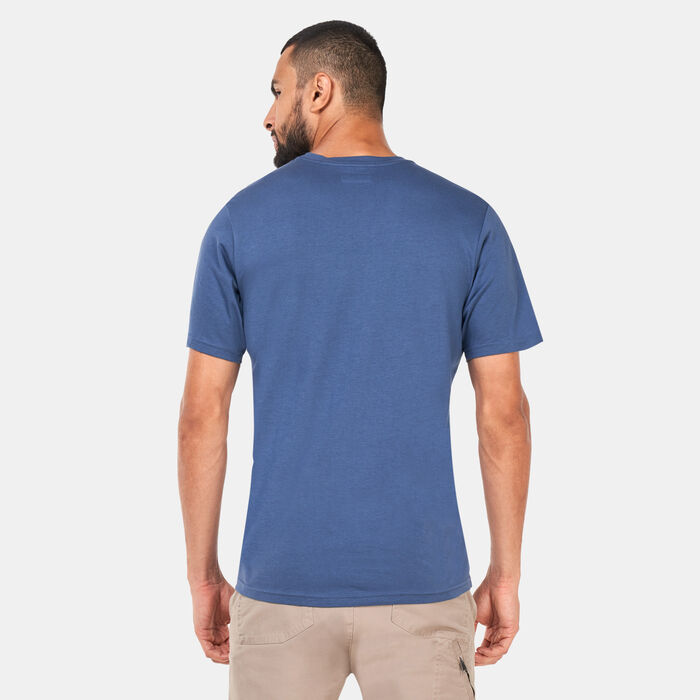 Columbia Men's Path Lake Graphic T-Shirt Blue Columbia Men's Path Lake Graphic T-Shirt Blue image number 1