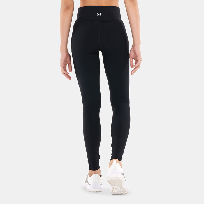 Under Armour Women's Meridian Leggings Black Under Armour Women's Meridian Leggings Black image number 1