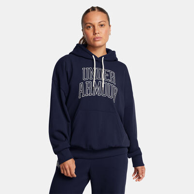 Under Armour Women's Icon Terry Hoodie Blue
