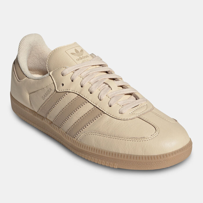adidas Originals Men's Samba OG Shoes Beige adidas Originals Men's Samba OG Shoes Beige image number 1