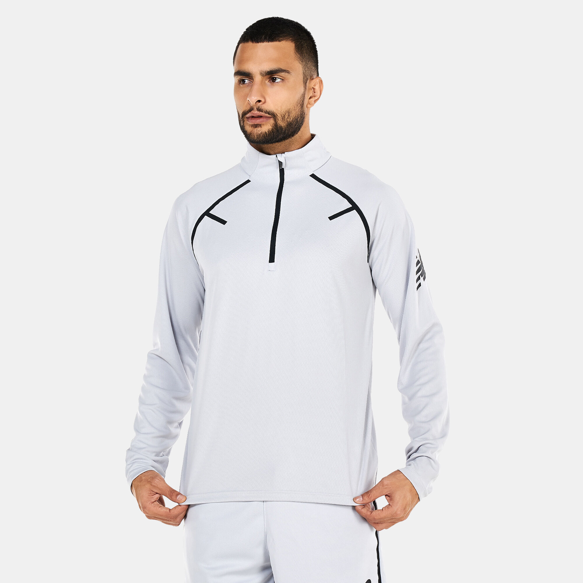 New balance tech train half zip jacket mens sales