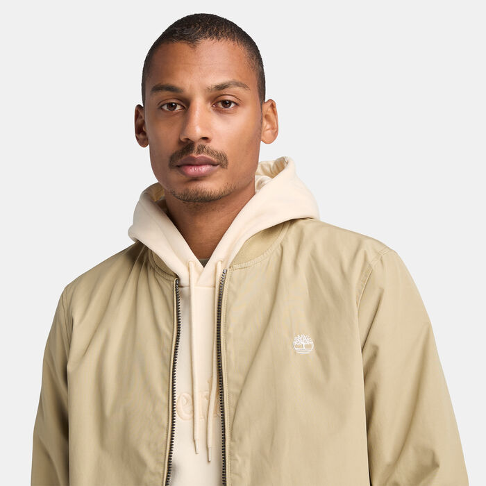 Timberland Men's Water Repellent Bomber Jacket Green Timberland Men's Water Repellent Bomber Jacket Green image number 3