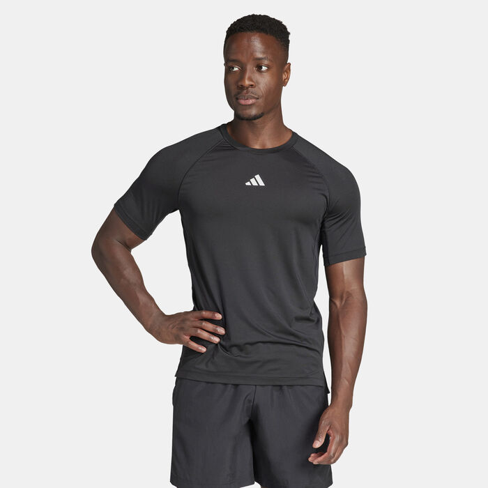 adidas Men's Gym Training T-Shirt Black image number 0