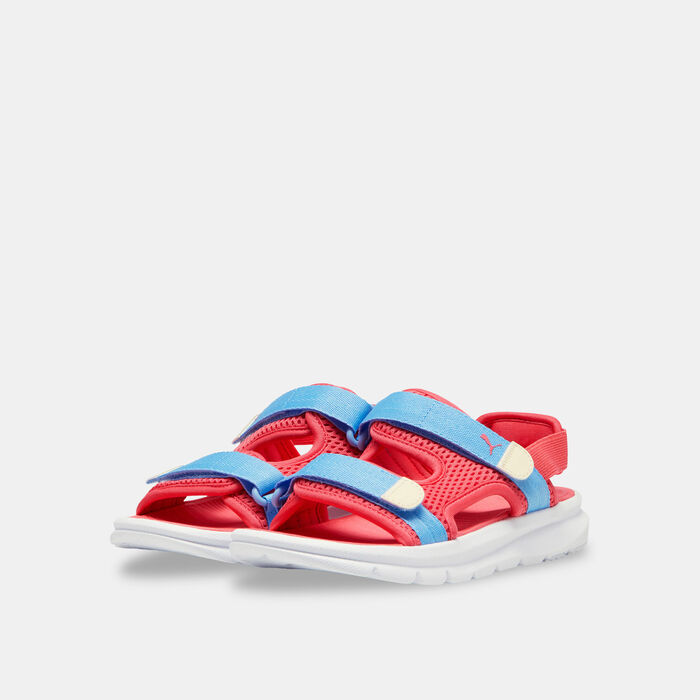 PUMA Kids' Evolve Sandals Blue PUMA Kids' Evolve Sandals Blue image number 1