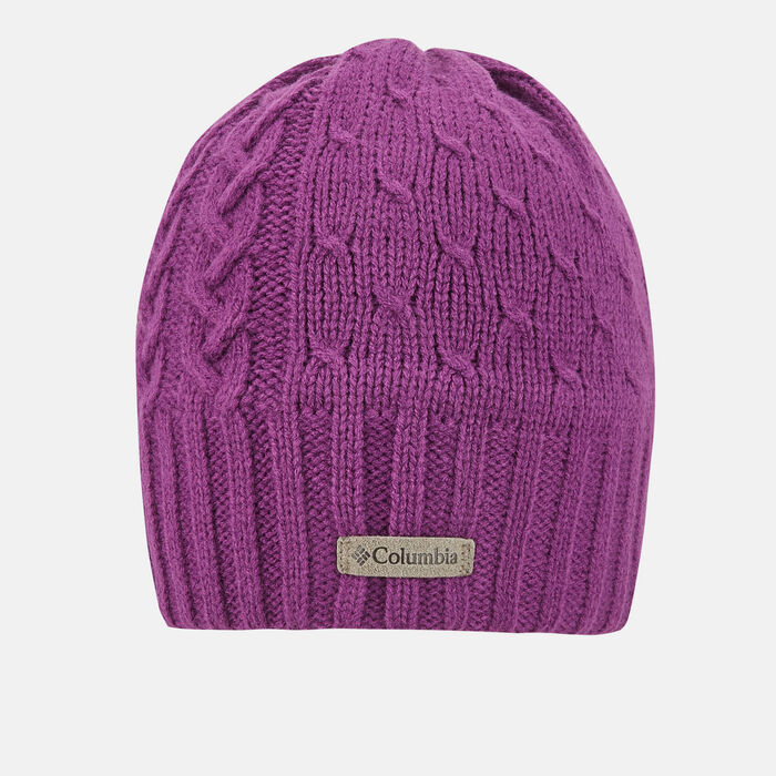 Columbia Women's Cabled Cutie™ II Beanie Purple Columbia Women's Cabled Cutie™ II Beanie Purple image number 0