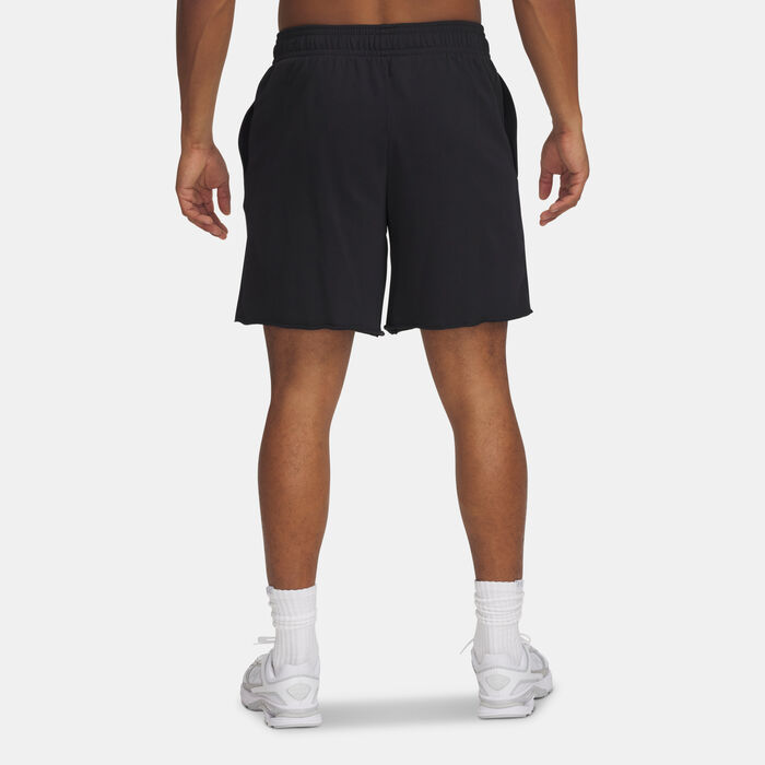 Under Armour Men's Rival Terry Logo Shorts Black Under Armour Men's Rival Terry Logo Shorts Black image number 1