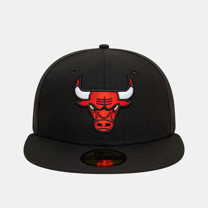 New Era Men's NBA Chicago Bulls Essential 59FIFTY Cap Black New Era Men's NBA Chicago Bulls Essential 59FIFTY Cap Black image number 0