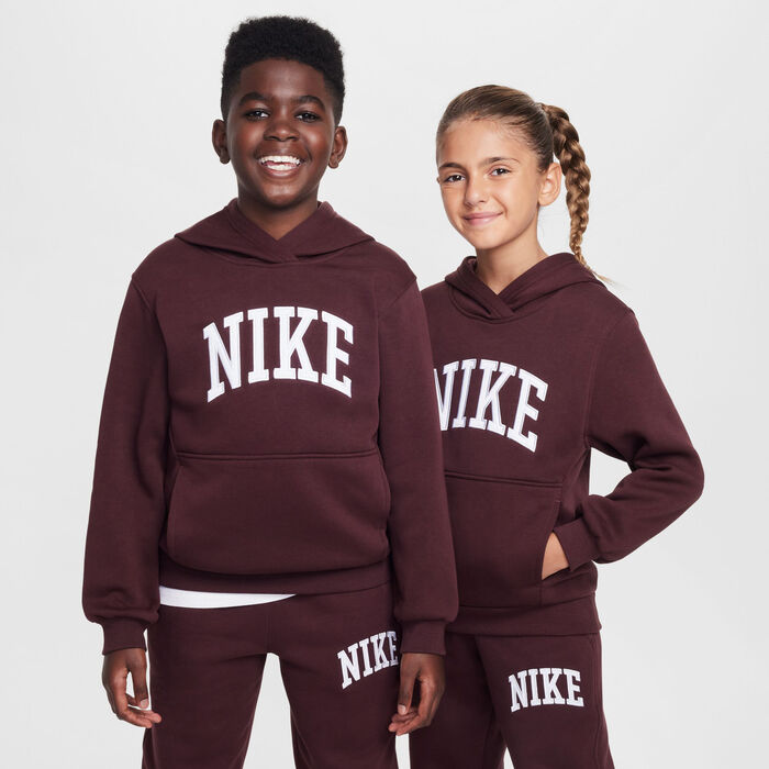 Nike Kids' Sportswear Club Fleece Hoodie Pink Nike Kids' Sportswear Club Fleece Hoodie Pink image number 0