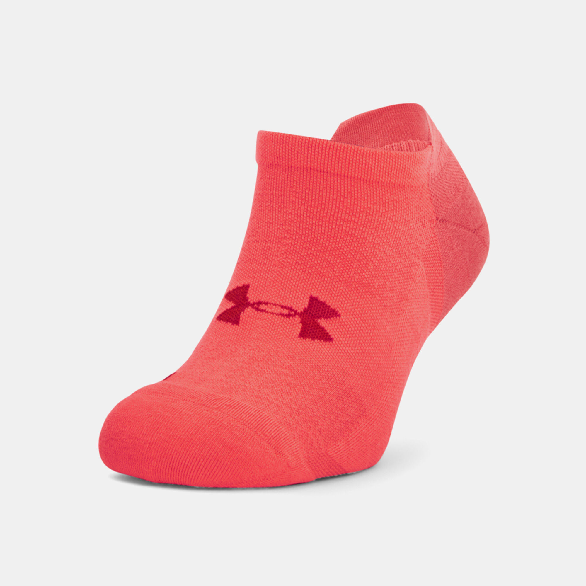Red under cheap armour socks