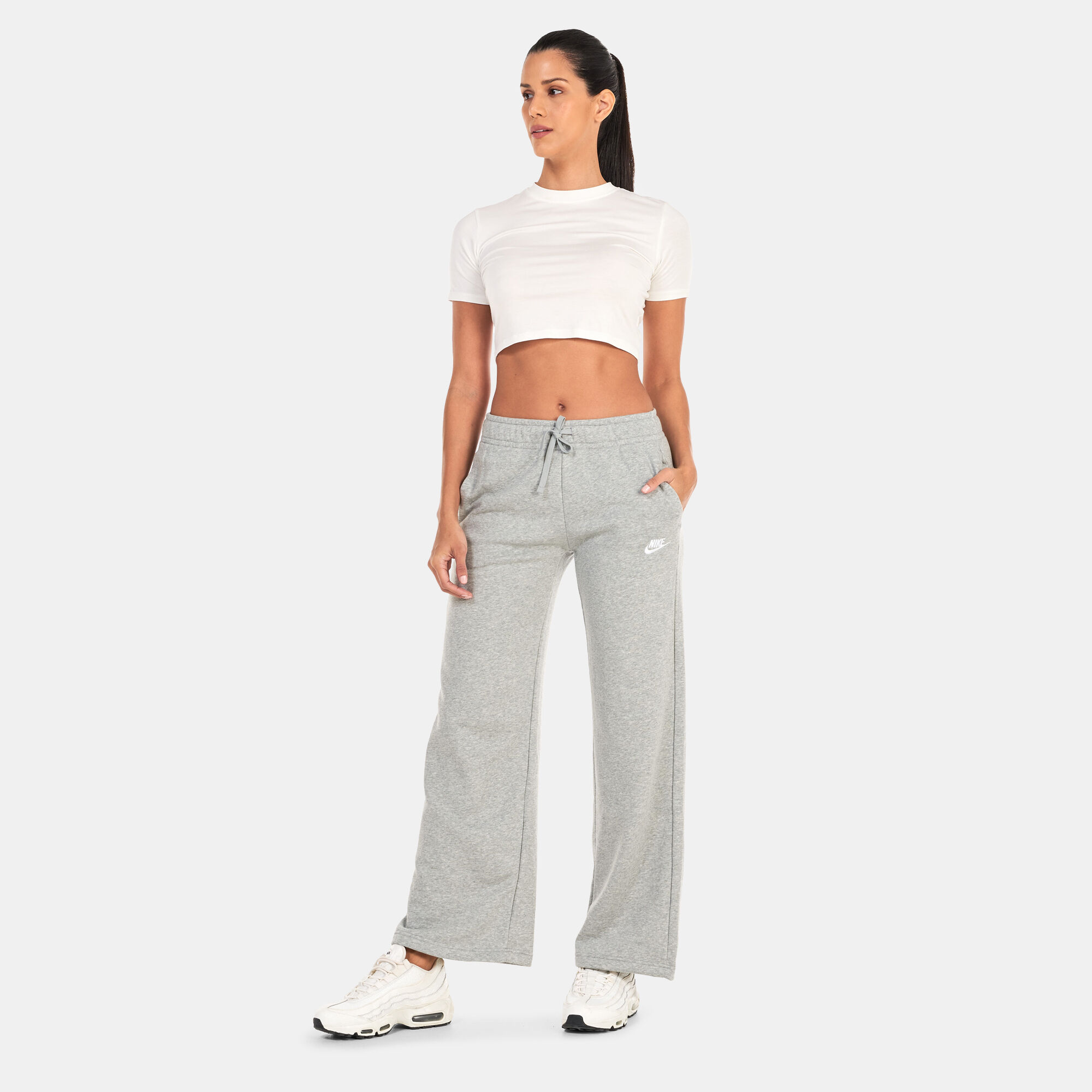 Grey sweatsuit nike clearance