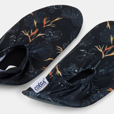 COEGA Women's Pool And Beach Slip-On Shoes Black COEGA Women's Pool And Beach Slip-On Shoes Black