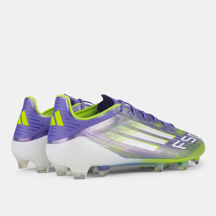 adidas Men's F50 Elite Firm Ground Football Shoes Purple image number 2