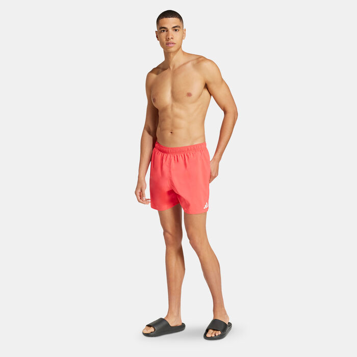 adidas Men's Water Reactive Printed Swimming Shorts Red image number 2