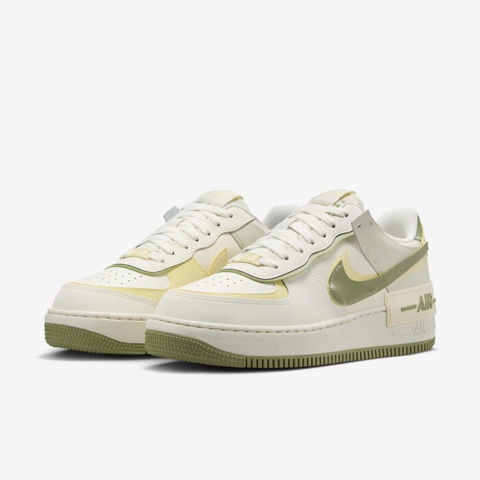 Nike Women's Air Force 1 Shadow Shoes Ivory image number 5