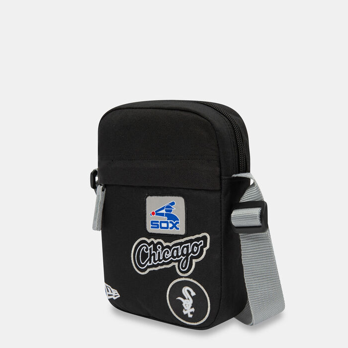 New Era MLB Chicago White Sox Patch Crossbody Bag Black New Era MLB Chicago White Sox Patch Crossbody Bag Black image number 1