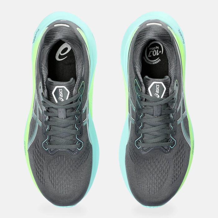 ASICS Men's GEL-KAYANO 30 Wide Running Shoes Grey ASICS Men's GEL-KAYANO 30 Wide Running Shoes Grey image number 4